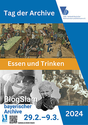Tag der Archive 2024 BlogSlam, Blog Archive in Bayern  [JPG-Datei]. 