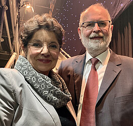 v.l.n.r.: Monika Baumgartner, Johann G. Böhmer