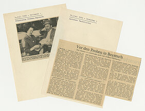 BU 1: Auswahl an Presseausschnitten (1959) (Bayerisches Hauptstaatsarchiv, Sammlung Bayreuther Festspiele 96)
