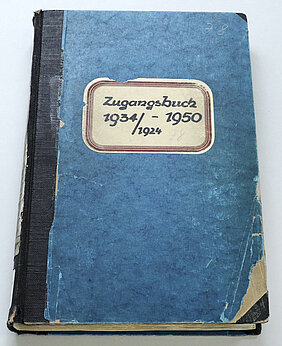 Zugangsbuch des Bayerischen Nationalmuseums 1934-1950 (Bayerisches Hauptstaatsarchiv, BNM)