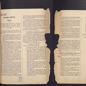 Pressebild zum Novembervortrag: Protokoll der 18. Sitzung des Ausschusses des Bayerischen Landtags, München, 16.3.1928 (BayHStA, Landtag 13931) [JPG-Datei].