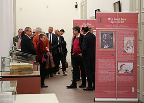 Blick in die Ausstellung 