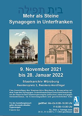 Ausstellungsplakat (Karin Hagendorn, Generaldirektion der Staatlichen Archive Bayerns [JPG-Datei]